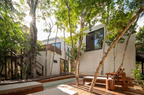 Eco-Friendly Bungalows En La Selva De Tulum